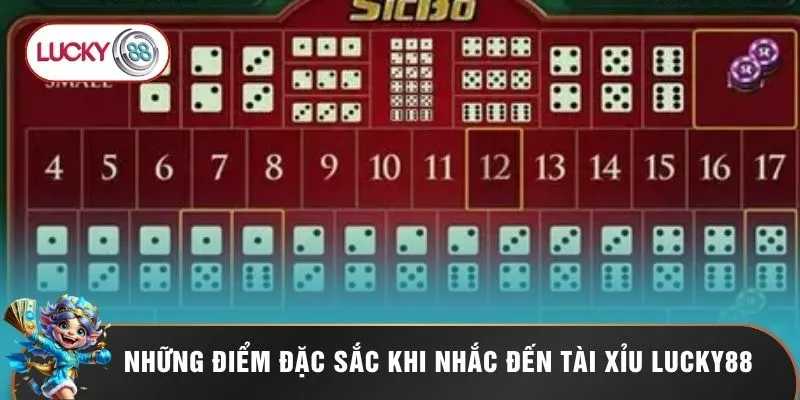 Tài Xỉu Lucky88 1 Những điểm đặc sắc khi nhắc đến tài xỉu Lucky88